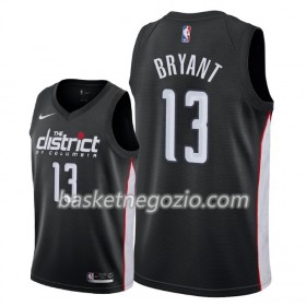 Canotte Uomo Washington Wizards Thomas Bryant 13 2018-19 Nike City Edition Nero Swingman
